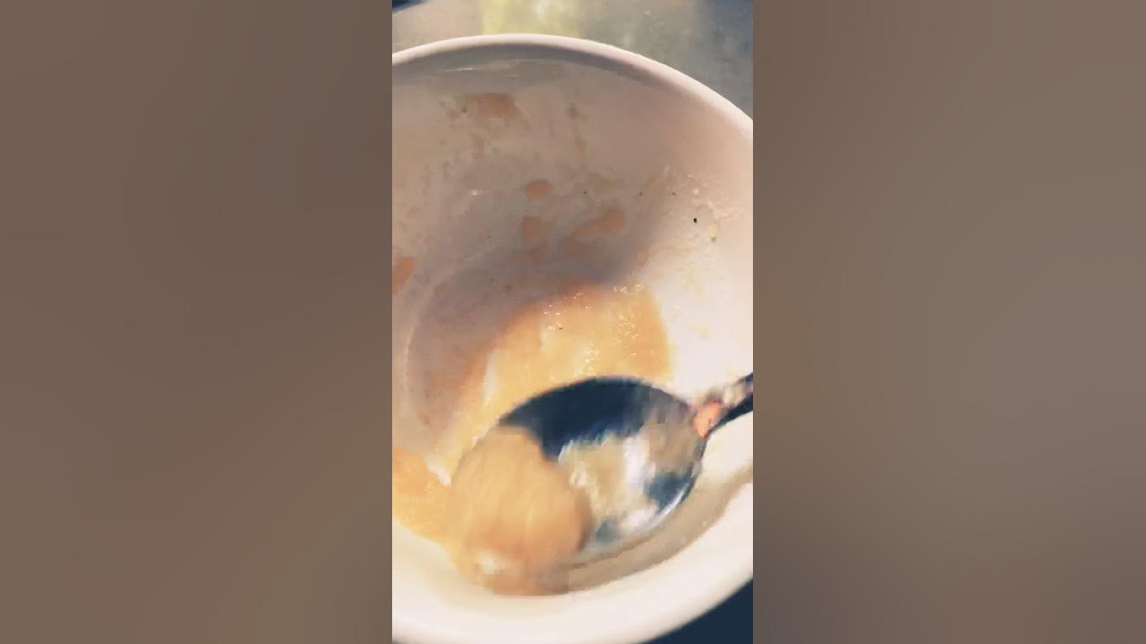 Eating applesauce really fast YouTube