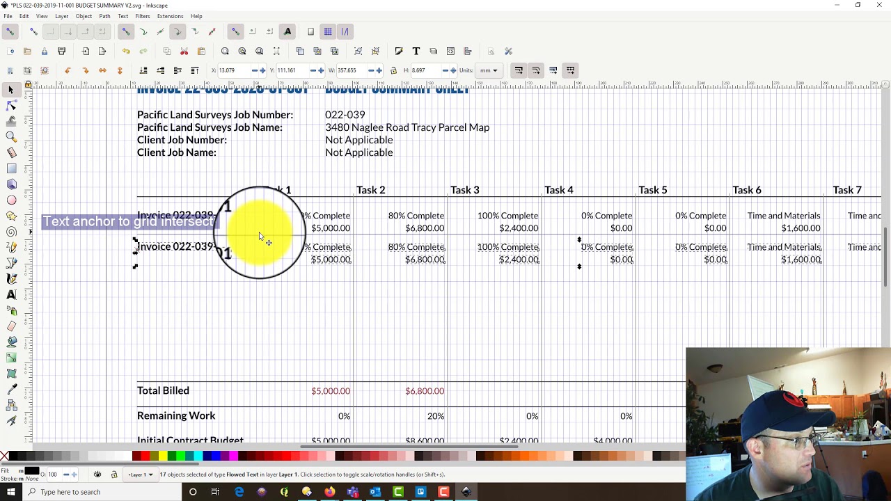 Preparing A Budget Summary For A Land Surveying Project - YouTube
