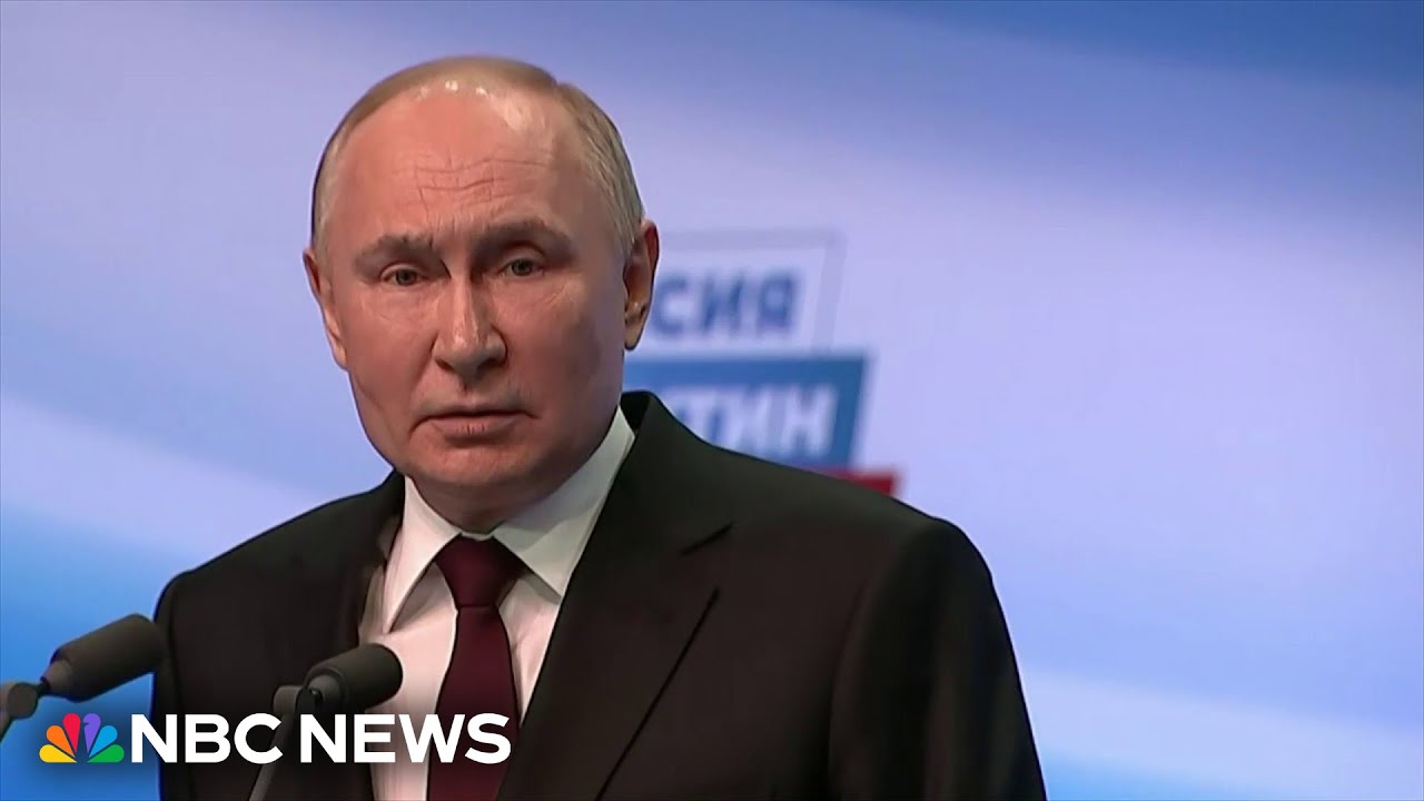 Putin speaks after winning fifth term Putin speaks after winning fifth term