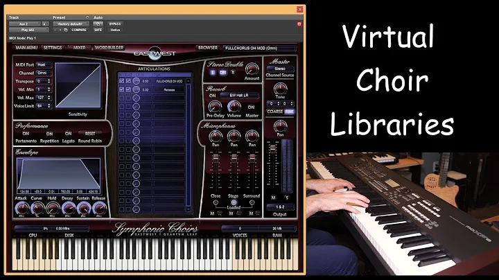 Demoing Symphonic Choirs, Voxos Epic Virtual choirs & Aeris Hybrid Choir Designer