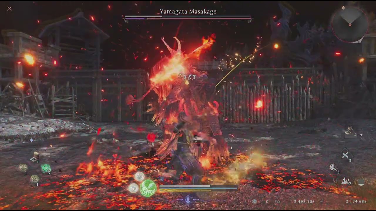 Yamagata Masakage Demon NG+ Spear Caestus Tonfa Hatchets (no spells)