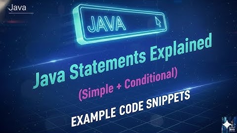 Day17-Java Simple & Conditional Statements | Easy Explanation with Examples 2025
