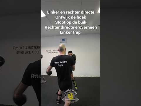 kickboks combinaties. Fitter Future gym Aalsmeer Www.FitterFuture.nl