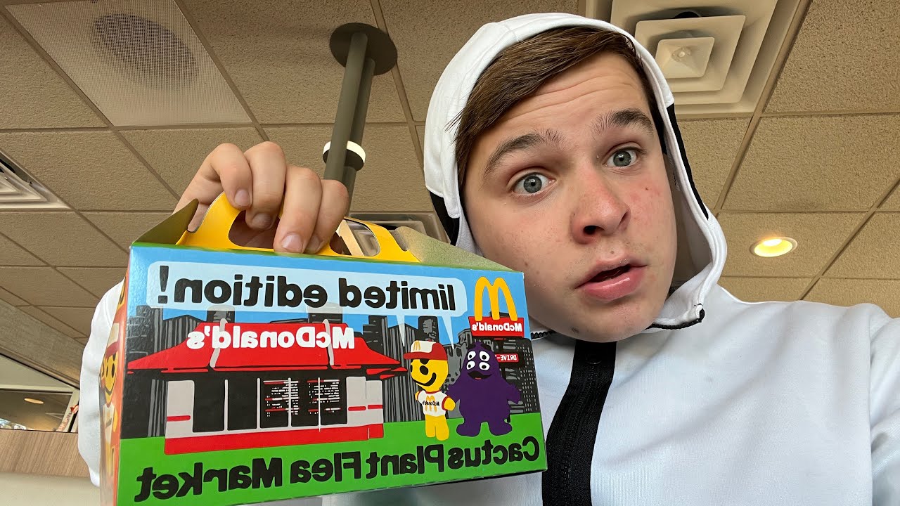 McDonald’s Adult Happy Meal Food Review YouTube