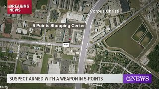 Shoppers locked in stores react to Calallen stand off