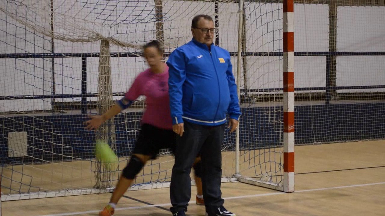 Entrenamiento Porteras Futbol Sala Futsal Pepe LLinares, Xaloc Alacant.
