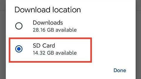 How to Change Default Download Location to SD Card | Change Storage location Androaid 🔥