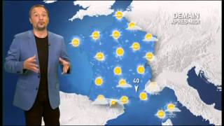 Prévisions météo-France du lundi 15 juillet 2013