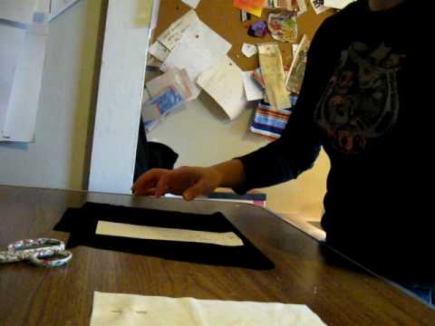 3 Cutting out the Collar Pattern.avi