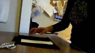 3 Cutting out the Collar Pattern.avi