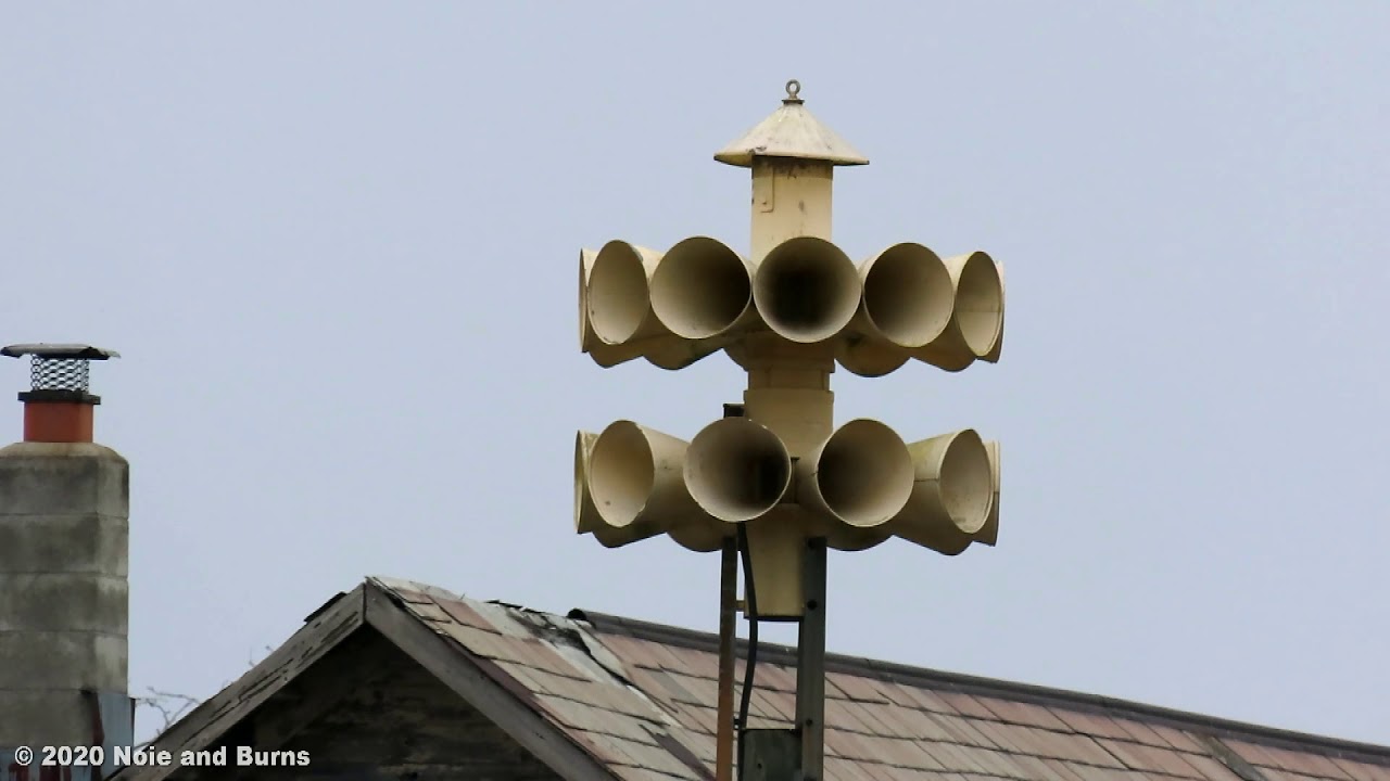 North Baltimore, OH Federal Signal 2T22 Siren Test 2/1/20 YouTube