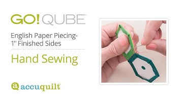 AccuQuilt English Paper Piecing - Hand Sewing