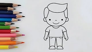 : How to draw an attractive boy