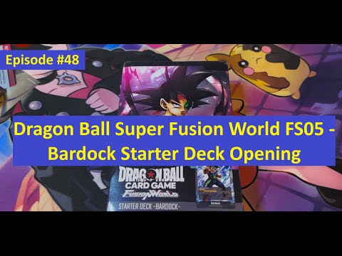 DBS Fusion World FS05 Starter Deck 5 - Bardock video