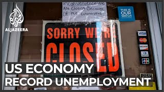 US jobless claims surge to 6.65 million - another record