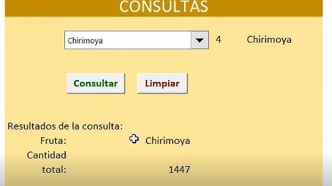 Consultas usando controles de formularios en Excel-VBA (versión 2)