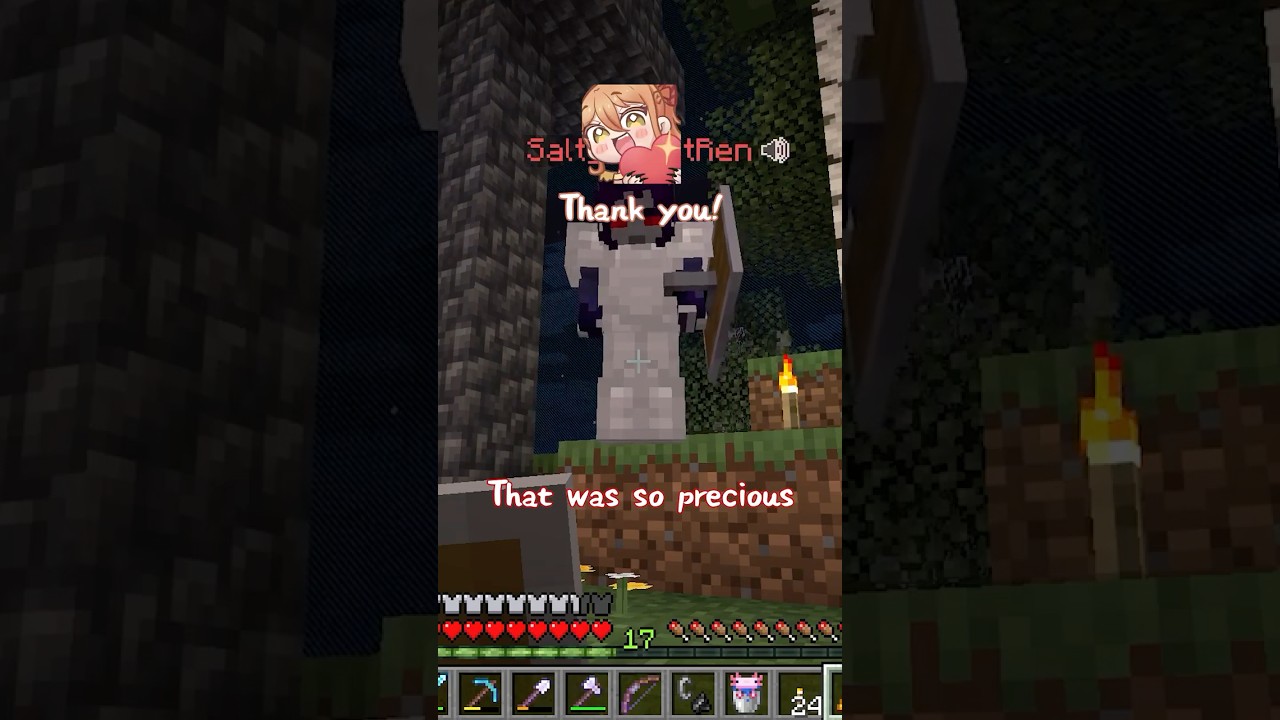 Real Life Cute Dog In Minecraft?? #vtuber #minecraft