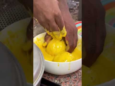 🇬🇾 Guyanese Egg Ball 🥚 #shorts