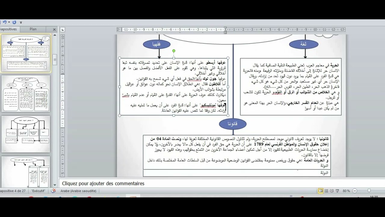 تعريف وخصائص الحريات العامة الاستاذ معقافي