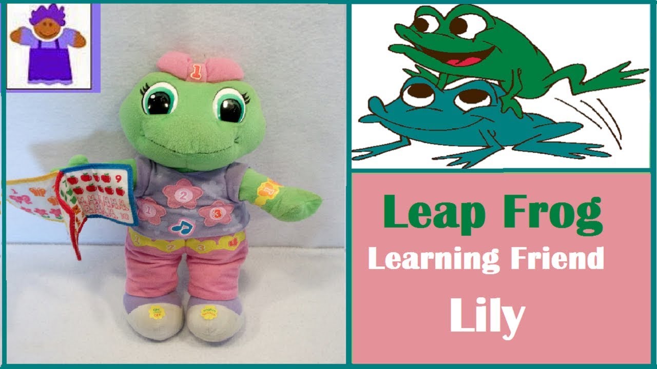 LeapFrog Learning Friend Lily Educational Counting Plush 