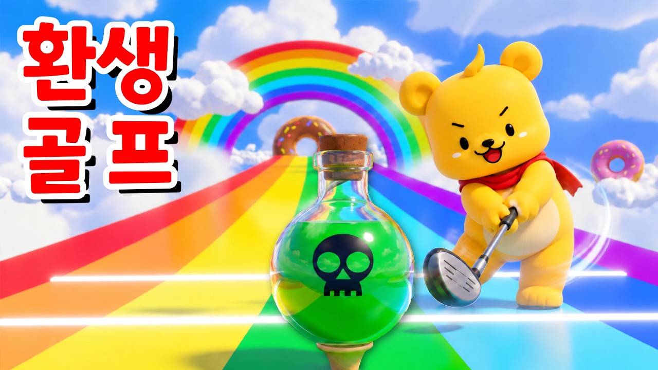 천국과 지옥을 뛰어넘는 환생 골프장 -타키포오 로블록스 애니