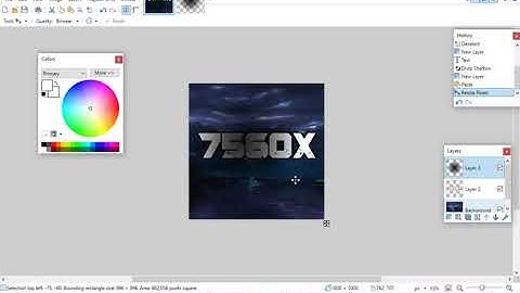 How to make a Youtube Profile Picture using Paint.net (Part 2!)
