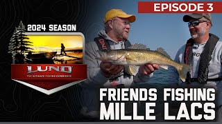 Fishing Adventure at Mille Lacs Lake: Walleye and Smallmouth Action | UFE S24 Ep. 3 | Lund Boats