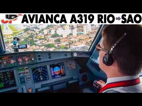 Video Piloting Avianca Airbus A319 from Rio to Sao Paulo |... - youtube