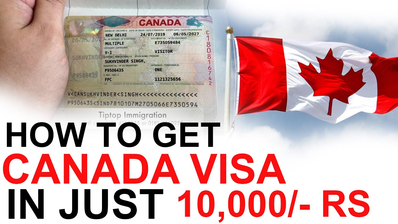 visit visa to canada online application