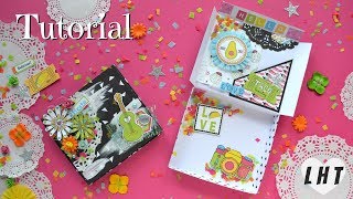 Mini Pizza Box Tutorial - Memory Box - Little Hot Tamale Taco Tuesday