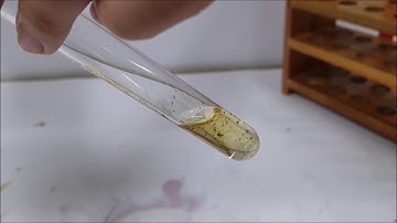 QA Lab Practical - Test for Cations - Iron(II) ion, Fe2+ with aqueous sodium hydroxide (NaOH)