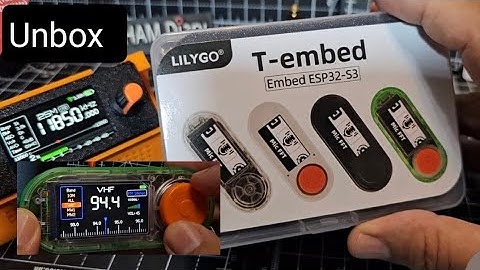Si4732 Projects Lilygo T-embed Radio Receiver 
