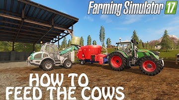 How To Feed The Cows & Get Better Productivity in Farming Simulator 2017 | PS4 | Xbox One