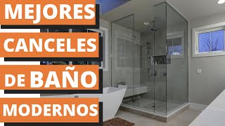 5 Diseños de CANCELES PARA BAÑO MODERNOS 2021 ⭐✅ Canceles Para Baño de Vidrio Templado