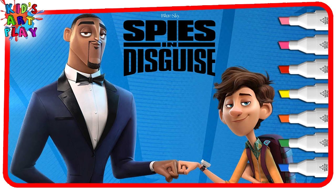 Drawing Spies In Disguise Lance Sterling And Walter Beckett Drawing
