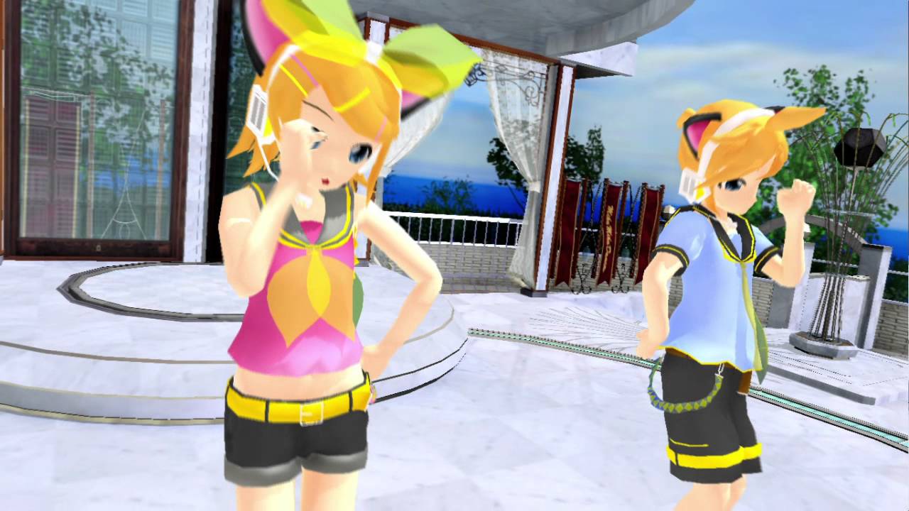 【MMD】ねこみみスイッチ / Nekomimi Switch【鏡音リン・レン】