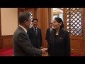 South Korean President Meets With Kim's Sister