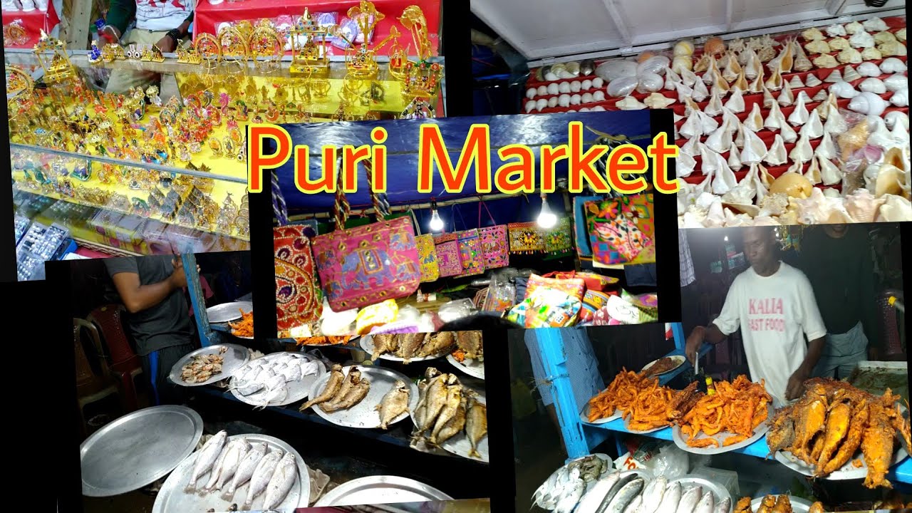 Puri Sea Beach Market || Full Tour #purimarket