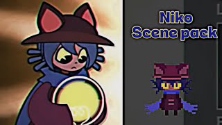 Niko scene pack |indie cross|  |one shot|