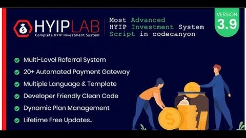 Hyiplab - Complete Hyip Investment System V.3.9 nulled Download For Free [Error solved]