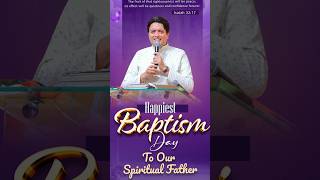 🎉HAPPIEST BAPTISM DAY TO OUR SPIRITUAL FATHER #apostleankuryosephnarula 🎉 #anugrahtv