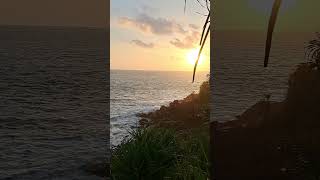 Sunset from jungle beach #beach #junglebeach #galle #downsouth #travel #traveldestinations #tourism