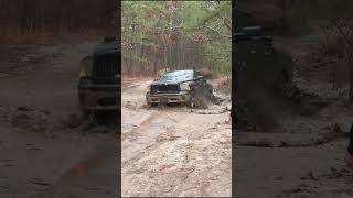 Ram Dodge 1500 MUDDING Adventure Challenge!!! #youtubeshorts #ram1500 #offroad