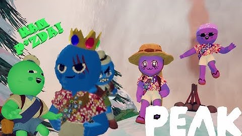 Угарное прохождение в Peak #dobakinytv #memes #game #peak