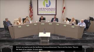 January 13, 2026: HCSD School Board Meeting