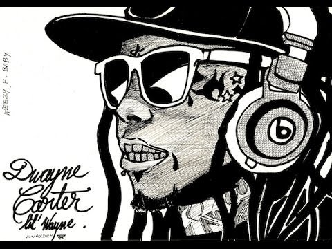 how to draw lil wayne