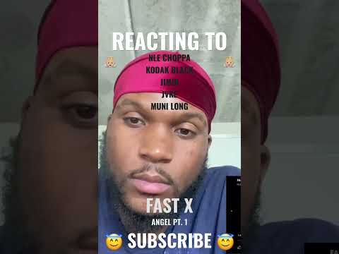 Reacting To Fast X| Angel Pt. 1 NLE Choppa x Kodak Black x Jimin x JVKE x Muni Long 👼🏼