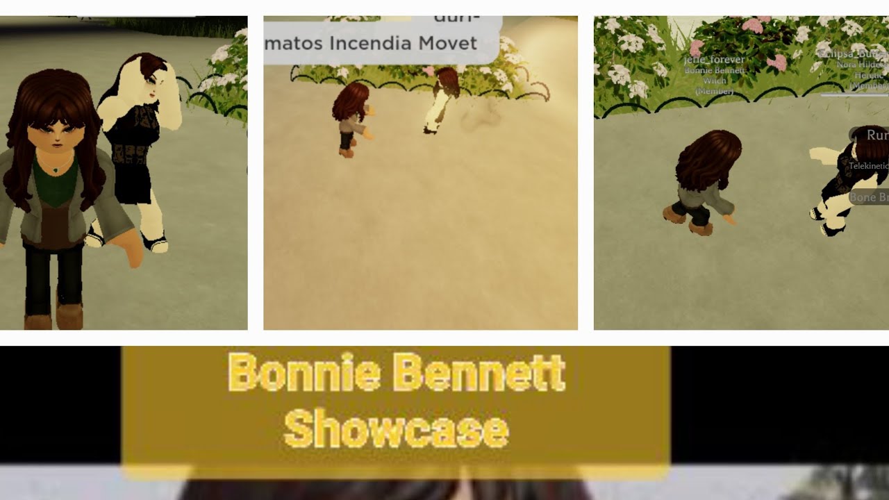 Bonnie Bennett Showcase Anarquia Roblox YouTube 