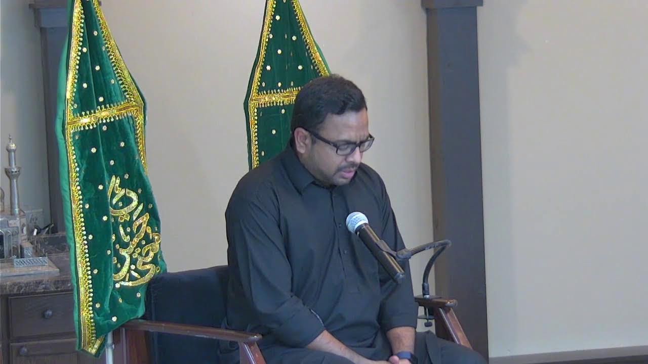 Majlis-e-Shahadat Imam Jafar Sadiq(A.S) by Dr Sarfaraz Hussain, Topic : Quran and Imam Sadiq(A.S)
