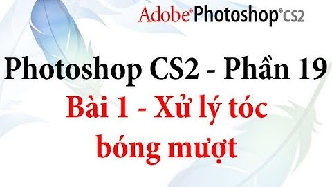 Photoshop CS2 - Phần 19 - Bài 1 - Xử lý tóc bóng mượt